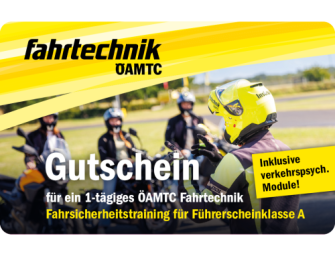 Fahrsicherheitstraining Führerscheinklasse A